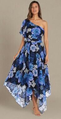 Nightway Dress Women’s Size 8 NWT floral cocktail evening formal wedding prom